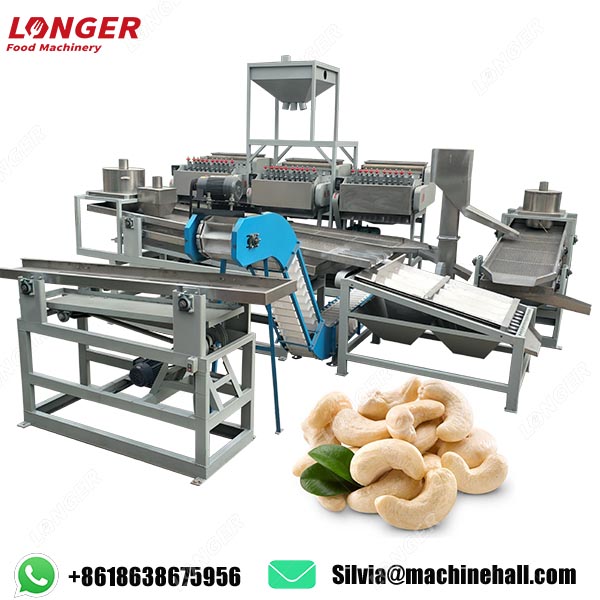 High Quality Raw Cashew Nut Shelling Machine Cashew Nut Breaking