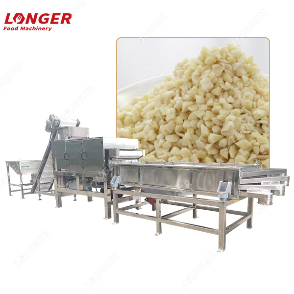 LG-ZQ10A Hazelnut Nuts Kernel Crusher Machine With Fan