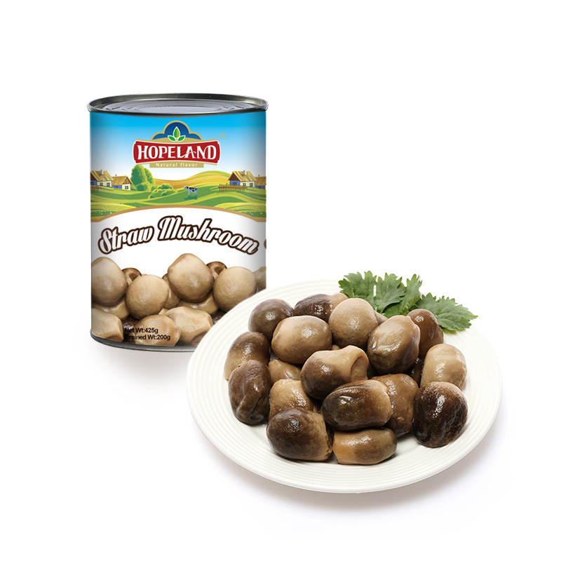 Polar Mushroom Straw, Canned Mushrooms