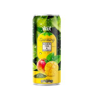 250ml VINUT Premium Black tea & Mango Sparkling water