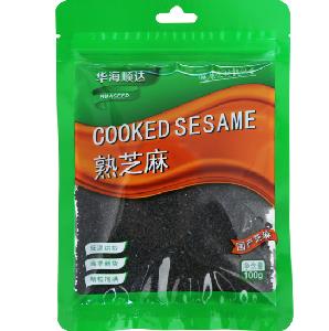 cooked sesame condiment