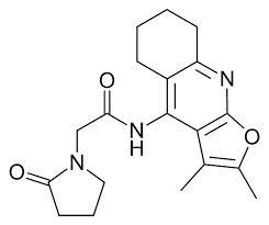 N-(2,3-Dimethyl-5,6,7,8-tetrahydrofuro[2,3-b] quinolin-4-yl)-2-(2-oxopyrrolidin-1-yl)acetamide