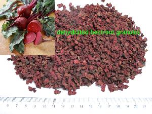 Air dried dehydrated beetroot cubes beet root granules