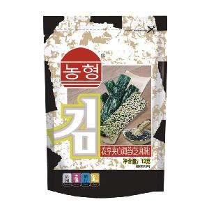 12g Instant Sesame Yummy Topping Seaweed Snack with Koshe