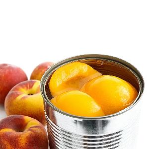 Canned yellow peach in light Syrup canned peach