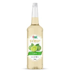 750ml Bottle VINUT Syrup Lime juice Vietnam Company Distribution Fruit Syrup Fresh Liquid Lime Juice