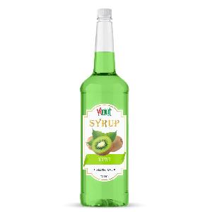 750ml Bottle VINUT Syrup Kiwi juice Vietnam Company Distribution Fruit Syrup Fresh Liquid Kiwi Juice