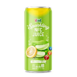 330ml can VINUT sparkling Aloe vera and Yuzu juice Carbonated Drinks Manufacturer Directory