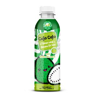 Nata De Coco drink with Soursop juice 500ml Bottle Cojo Cojo Vietnam Suppliers Manufacturers