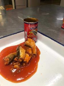 CANNED SARDINES IN TOMATO SAUCE