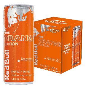 Orange Tangerine Red Bull Energy Drink Can 250ML