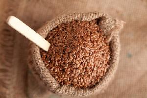 High quality ripe raw Brown Flax seed for food use