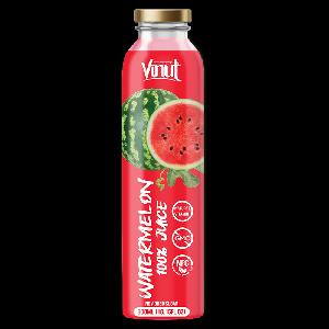 300ml Glass Bottle VINUT 100% Watermelon juice Drink Suppliers Manufacturers Fresh Watermelon