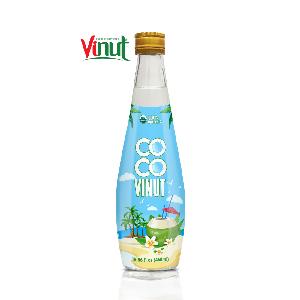 460ml Glass bottle VINUT Organic Coconut water Vietnam Suppliers Directory USDA Organic