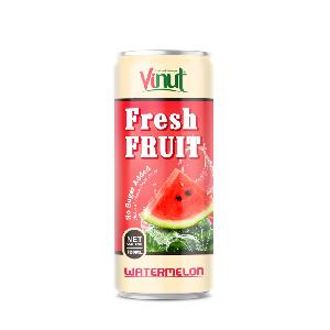 320ml VINUT Fresh Watermelon Juice No Sugar Added Products High Quality Good For Health