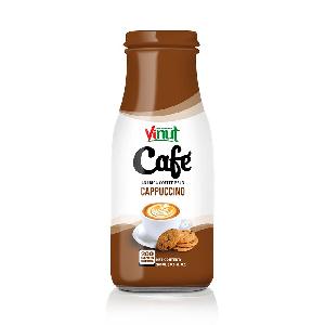 280ml Bottle VINUT Vietnamese Cappuccino Coffee Manufacturer Directory ready to drink coffee