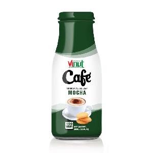 280ml Bottle VINUT Vietnamese Mocha Coffee Manufacturer Directory ready to drink coffee 9.5 fl oz