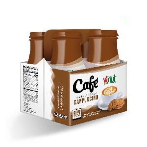 280ml VINUT Bottle Free Sample Free Label Cappuccino Coffee Supplier New Product