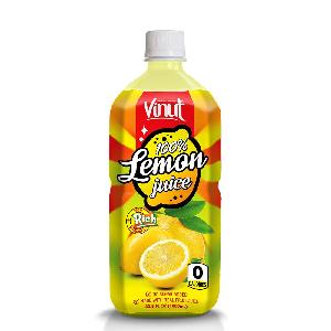 33.8 fl oz 100% Vinut Lemon Juice drink (Enrich Vitamin C, No sugar Added, Zero Calories)