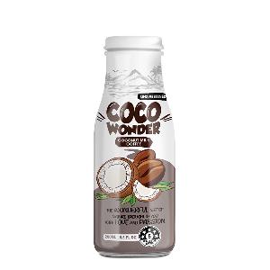 280ml Cocowonder Coconut milk with Coffee (Lactose Free, No Added Sugar, Gluten Free No Preservati