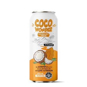 500ml Cocowonder Coconut milk with Almond (Lactose Free, No Added Sugar, Gluten Free No Preservativ
