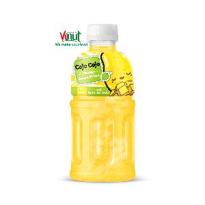 10.8 Fl Oz Cojo Cojo Mango juice drink with 25% Nata de coco Vietnam Suppliers Manufacturers