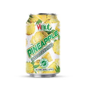 330ml VINUT Pineapple Juice Carbonated Vietnam Suppliers Manufacturers Fruit Juice Carbonated Drink