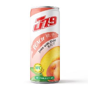 250ml J79 Peach juice drink with pulp Never from concentrate Natural juice only Vietnam Suppliers