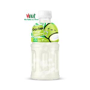 350ml VINUT Bottle Nata de coco drink with Coconut water Manufacturers Bottle White Label