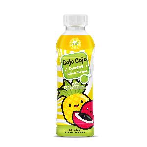 450ml Cojo Cojo Cocktail juice with Nata De Coco Delicious and Chewing Drink NFC Juice