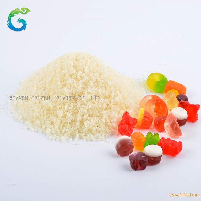 Animal Extract Food Grade Fish Skin Gelatin Powder products,China