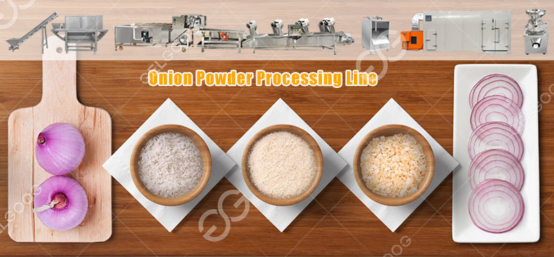 Onion Powder Processing Line For Onion Powder Making Business