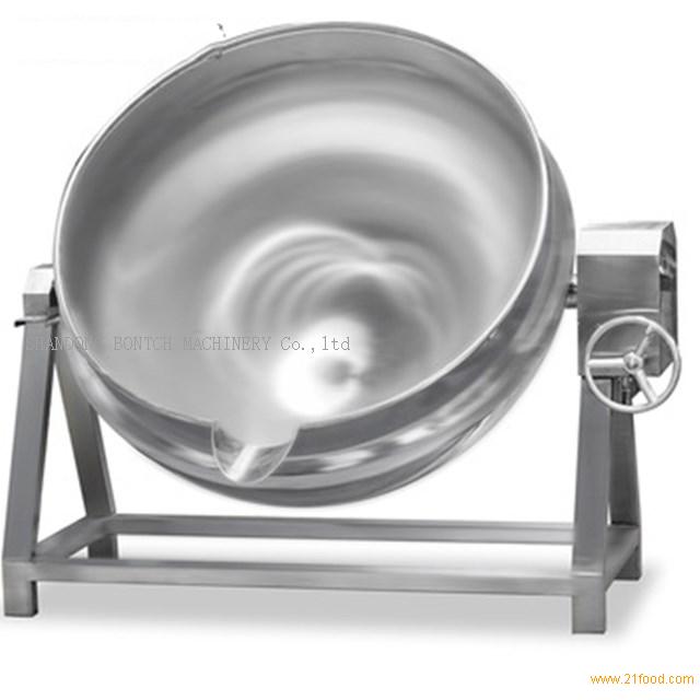 Sanitary Stainless Steel Steam Water Jacketed Cooking Kettle with Scraper -  China Cooking Kettle, Steam Cooking Kettle