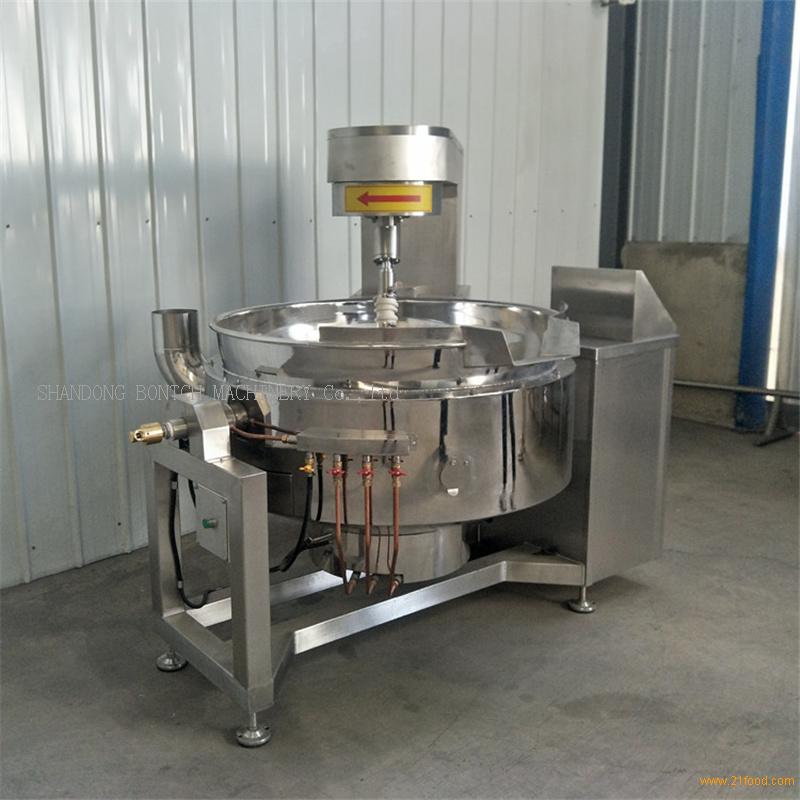 Wholesale industrial boiling pot with mixer For Production Efficiency 