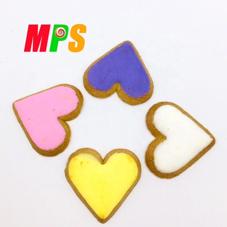 Heart Shape Biscuit Decorative Cookies for Sale