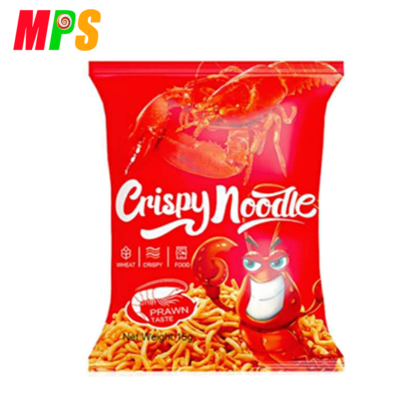 Wholesale Yummy Halal Snacks Prawn Taste Instant Noodles Dry Eat