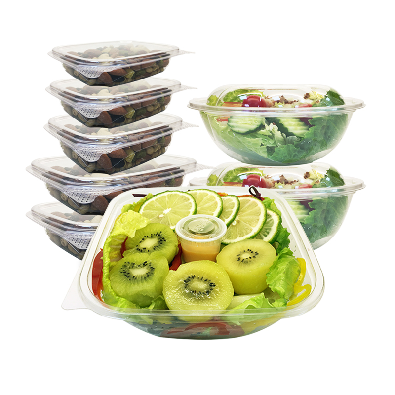 32 oz Recyclable Plastic To Go Salad Container - Easypack - Eco-friendly  Disposable Food Packaging Supplier form Taiwan