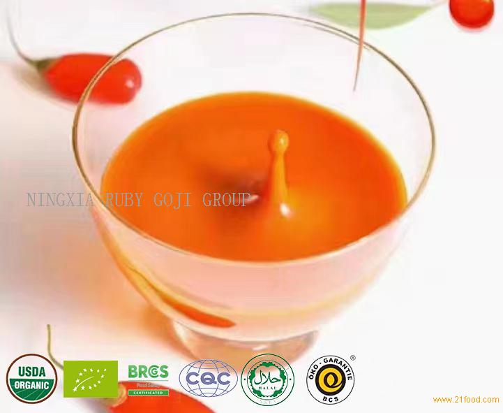 Goji Juice with brc and kosher and brc