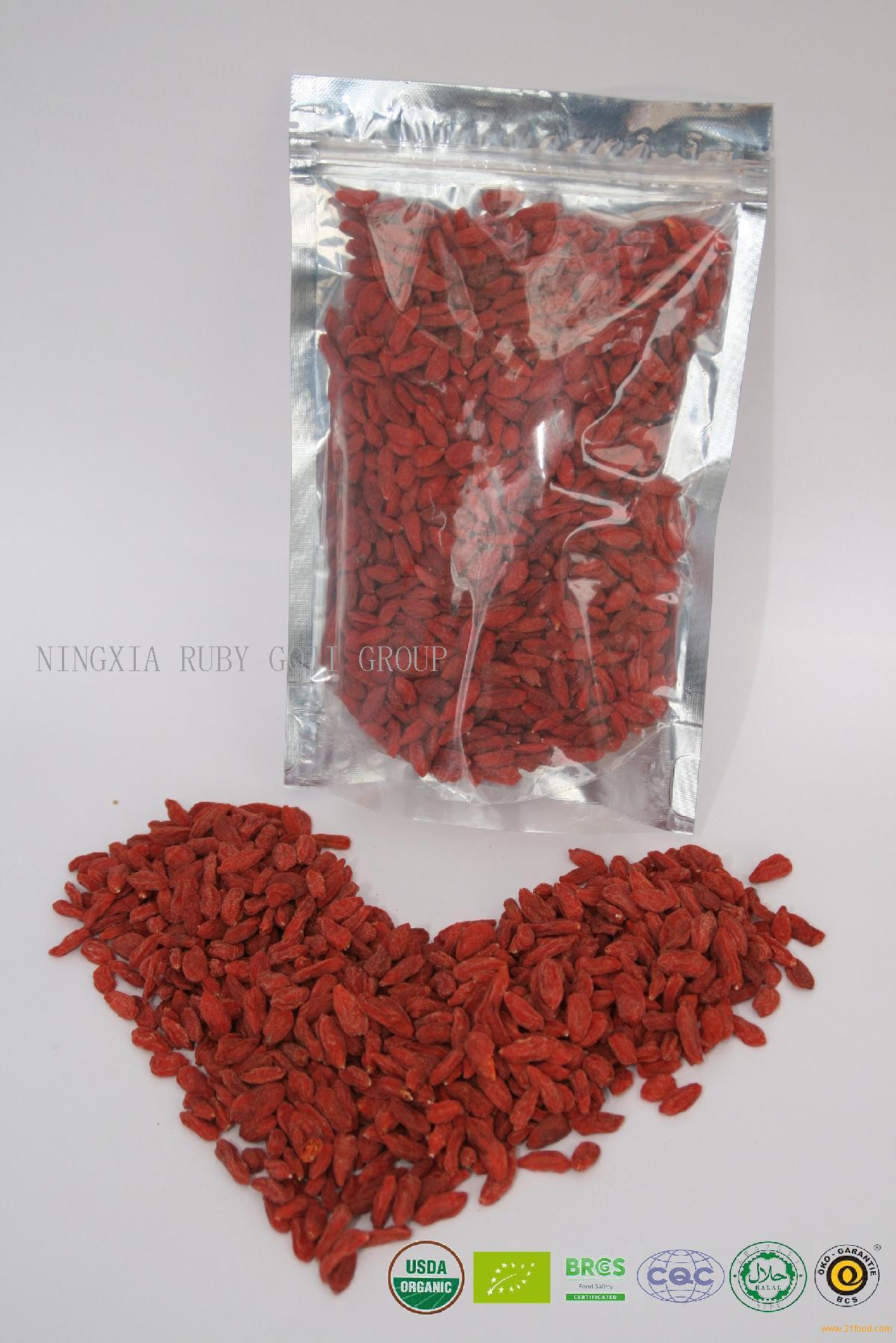 100% Ningxia Goji Berries the best goji dried goji berries