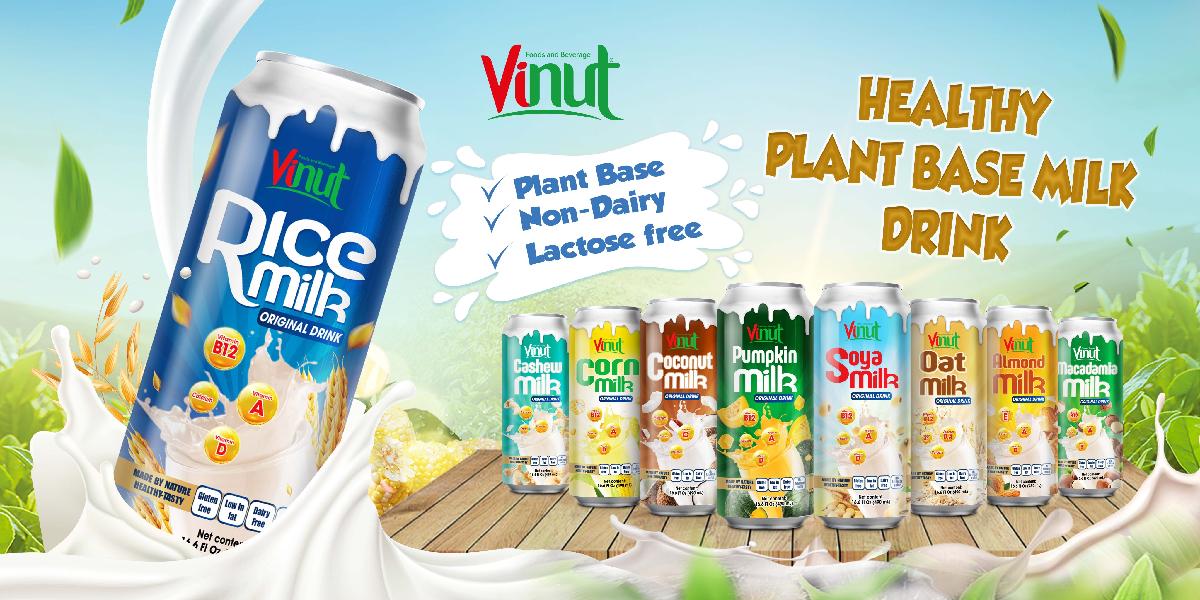 500ml VINUT Macadamia milk drink Suppliers Manufacturers vegan milk nut milk
