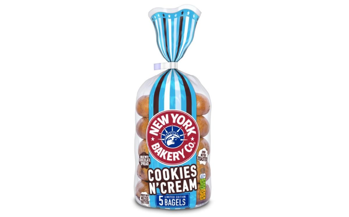 New York Bakery unveils Cookies N’Cream Bagels