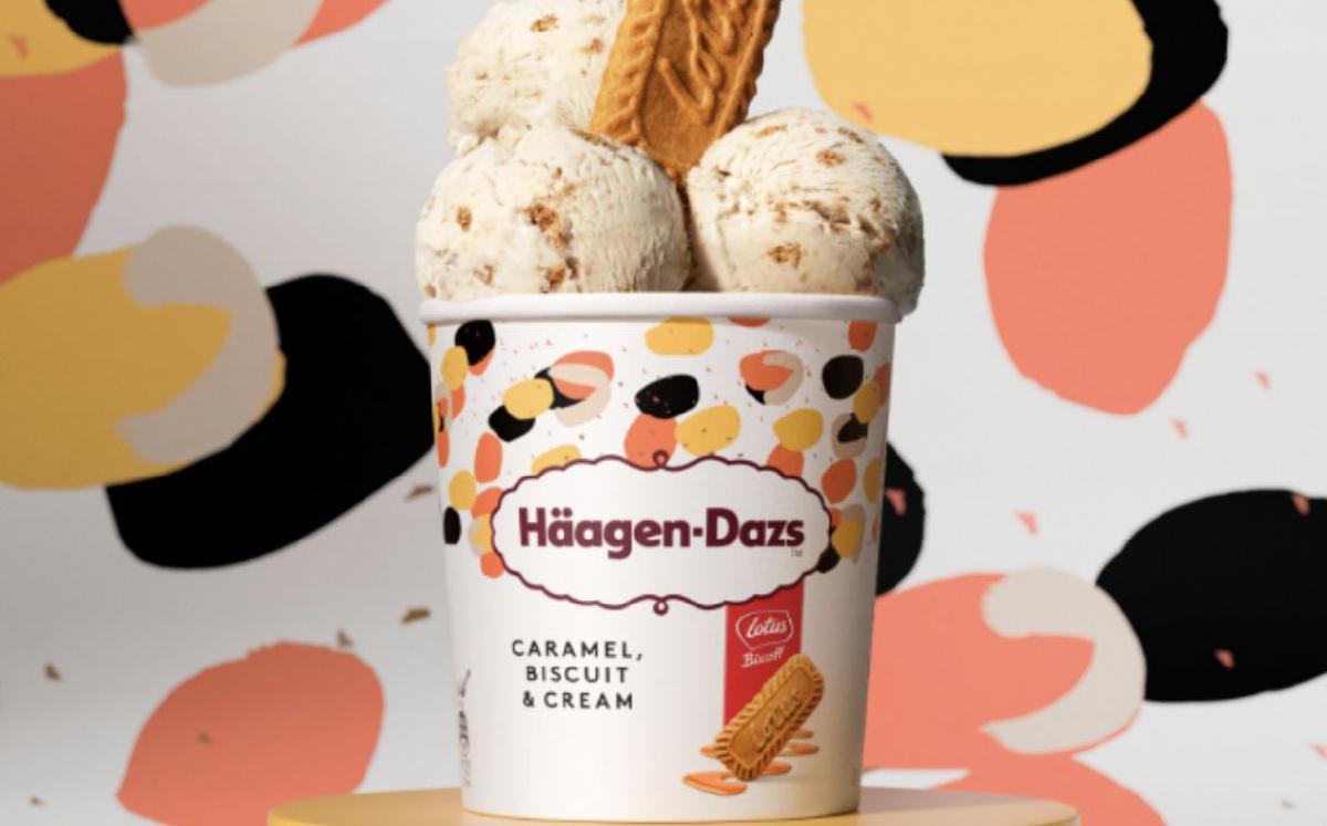 Häagen-Dazs collaborates with Lotus Bakeries on new Biscoff ice cream