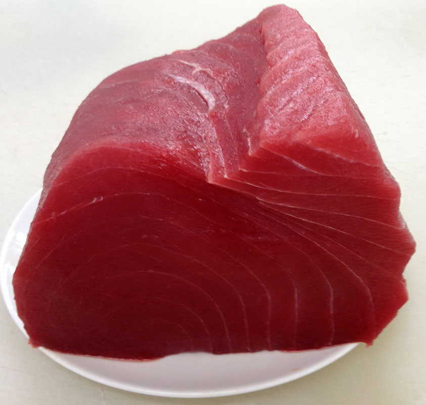 Замороженная корейка желтоперого тунца / филе цена