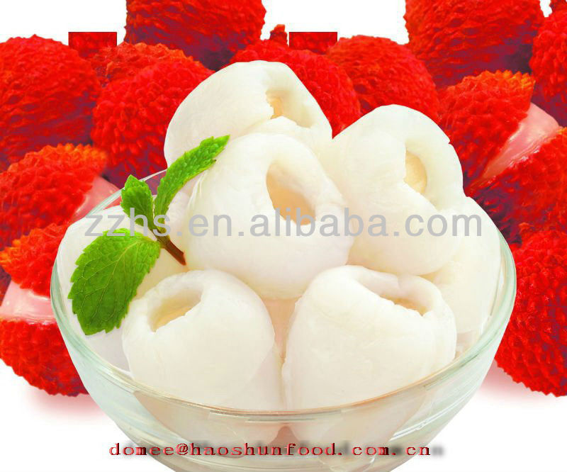 Canned Style and Lichee Type canned lychee
