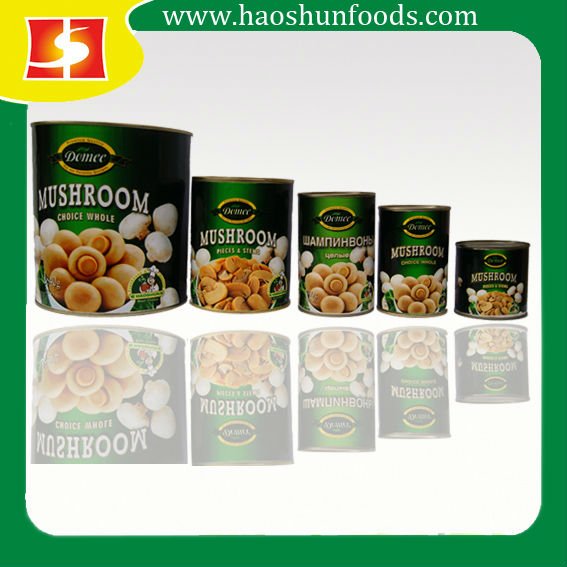 Canned Whole Button Mushroom Brazil Canned Food