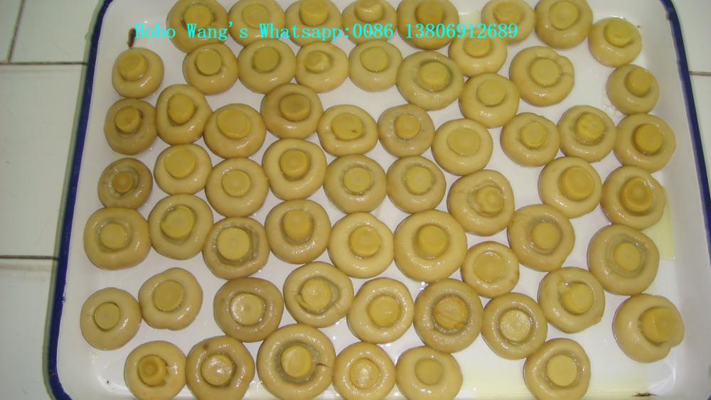 Canned Whole Mushrooms in Brine
