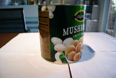 Canned Mushrooms in Can or Glass Jar