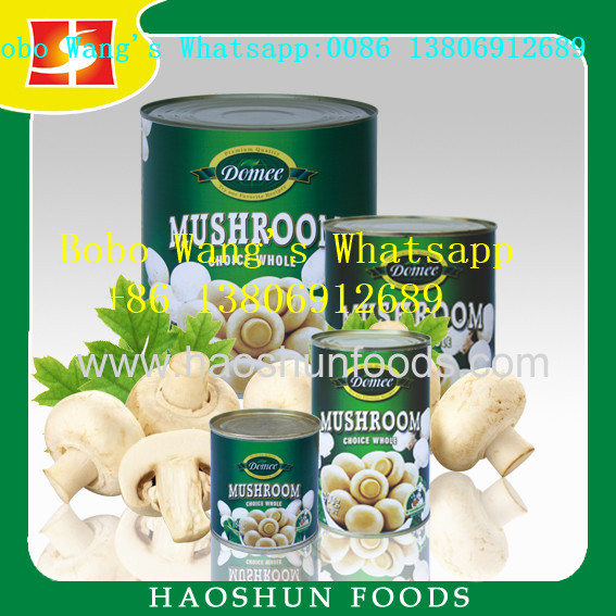 Canned Whole Button Mushroom In Brine