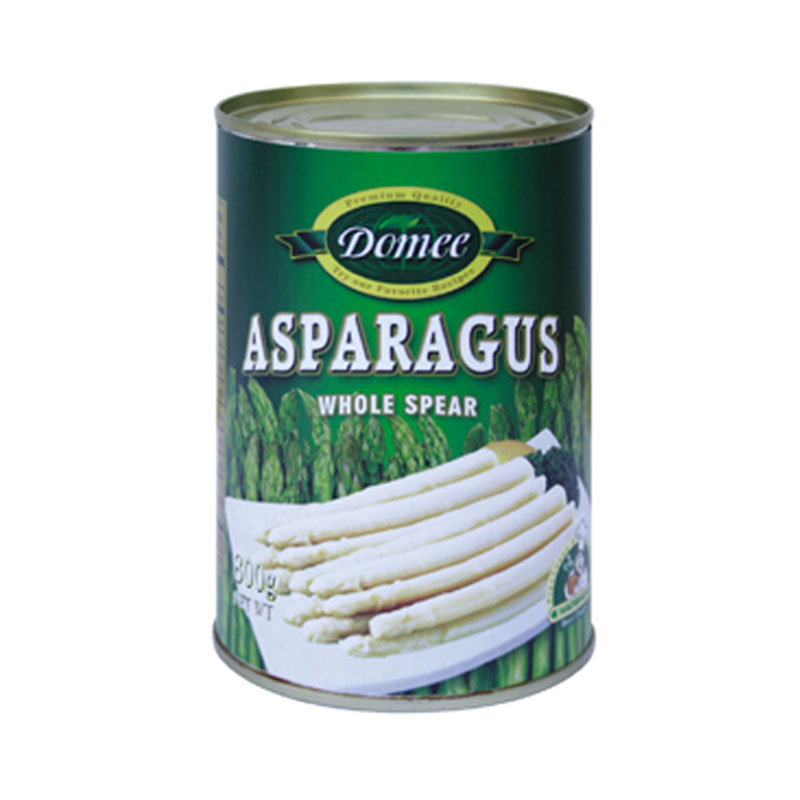 Canned White Asparagus Whole with Salt in Water