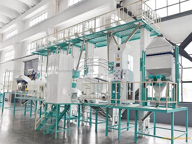 40T/D Modern Rice Mill Plant  Rice Processing Machine Supplier